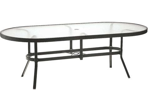 Winston obscure glass aluminum 76 x 42 oval dining table with umbrella hole.htm - Jun 25, 2012 · Call 866-579-5183. Oval table for your patio or backyard. Tempered obscure glass top and aluminum frame. Atwood I Modern Style Cross-Oval Dining Table Base w/ Glass Top ,Winston Obscure Glass Aluminum 76 Oval Dining Table with Umbrella Hole Shop for dining tables at PatioFurnitureBuy.com today and save! 
